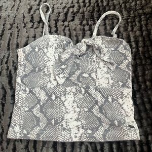 Hollister snake print